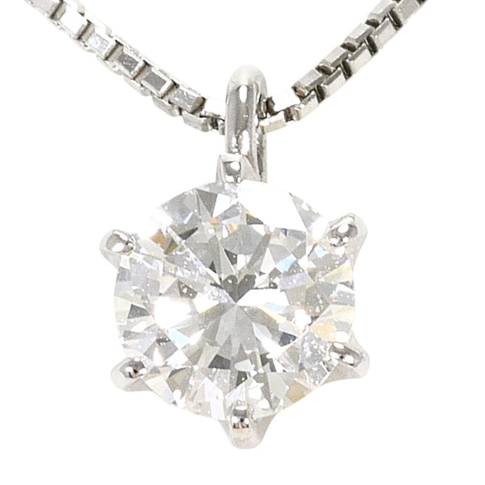 VINTAGE Silver Diamond Necklace
